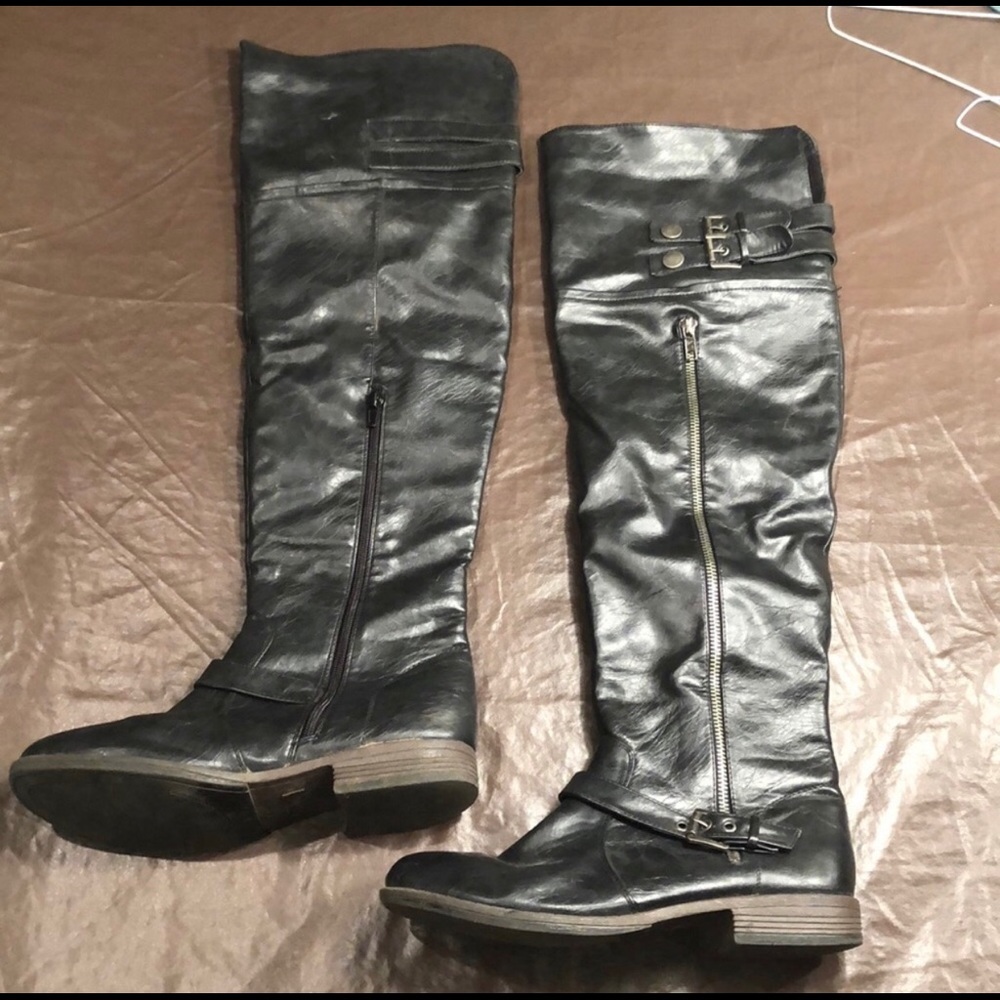 Knee high boots